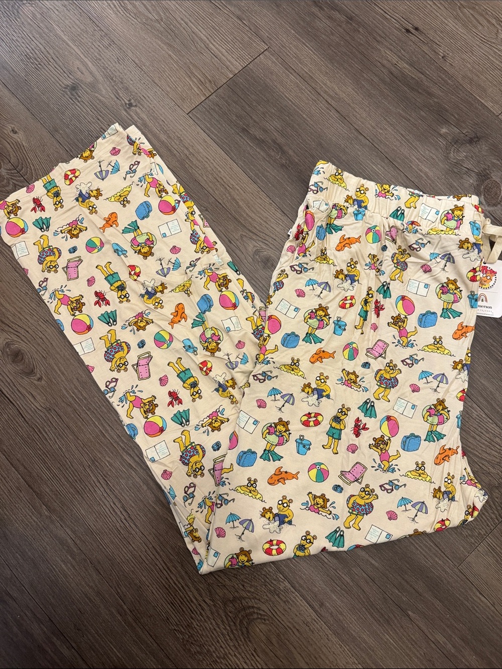 🆕 Emerson and Friends Unisex Arthur Beach Day Viscose Pajama Pants. XL. NWT!🏖️